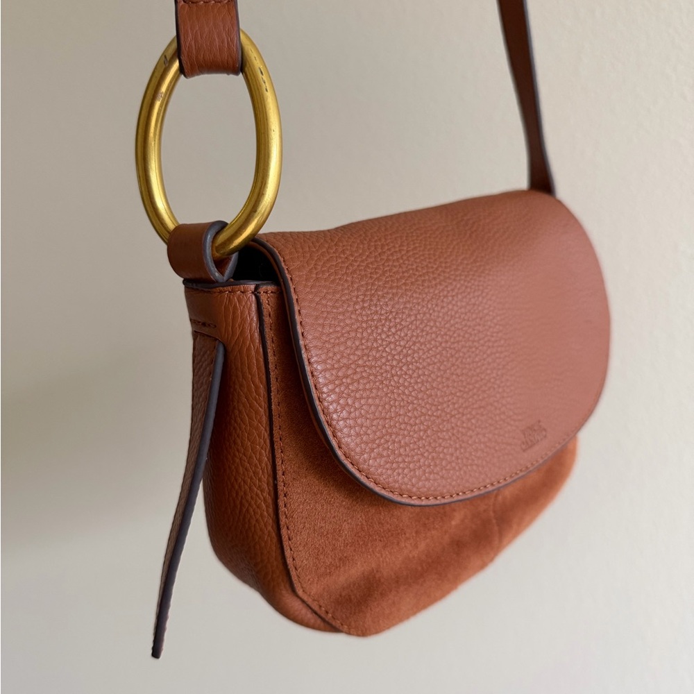 Vince Camuto Brown Leather Crossbody Bag - Picture 4 of 11